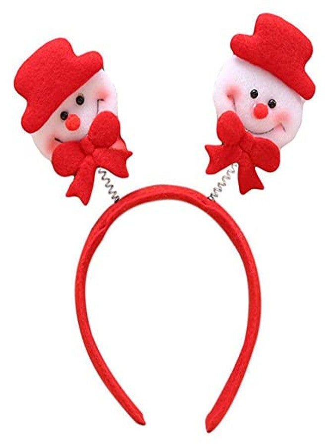 Evisha 2 Pcs Red Spring Santa Claus Merry Christmas Goggles Eye Mask Christmas Party Mask Costume Assorted Design - Image 2